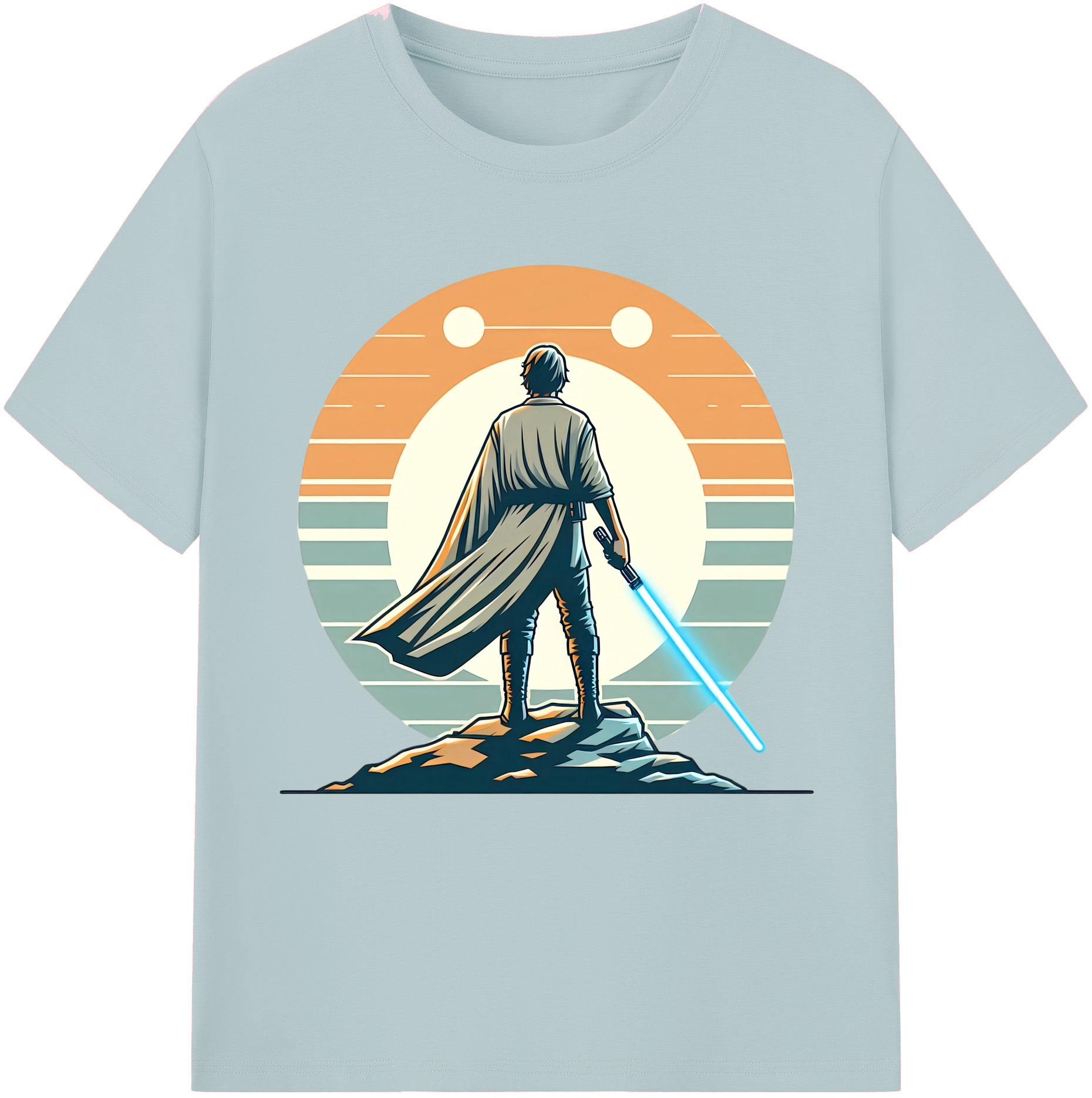 （画像用） スター・ウォーズ Star Wars 綿100％半袖Tシャツ（フロントプリント）